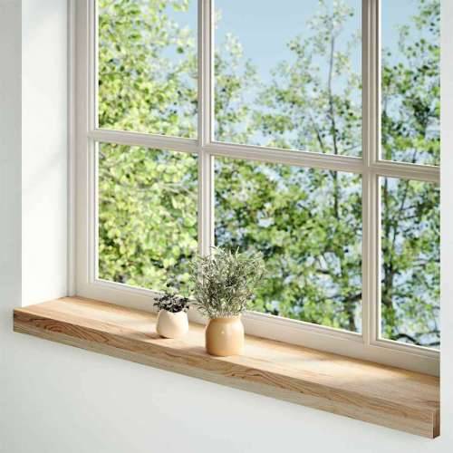 Prozorske klupice 2 kom 100x15x2 cm netretirane masivne hrast - Prirodna 100 x 15 x 2 cm 1 Cijena