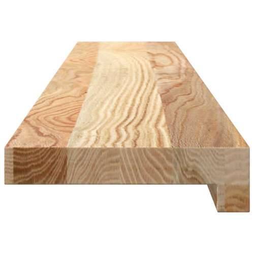 Prozorske klupice 2 kom 100x15x2 cm netretirane masivne hrast - Prirodna 100 x 15 x 2 cm 1 Cijena