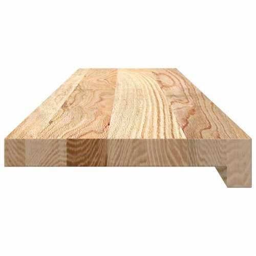 Prozorske klupice 2 kom 90x20x2 cm netretirane masivne hrast - Prirodna 90 x 20 x 2 cm 1 Cijena
