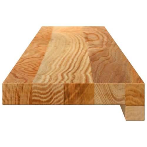 Prozorske klupice 2 kom svijetlosmeđe 90x15x2 cm masivne hrast - Svjetlosmeđa 90 x 15 x 2 cm 1 Cijena
