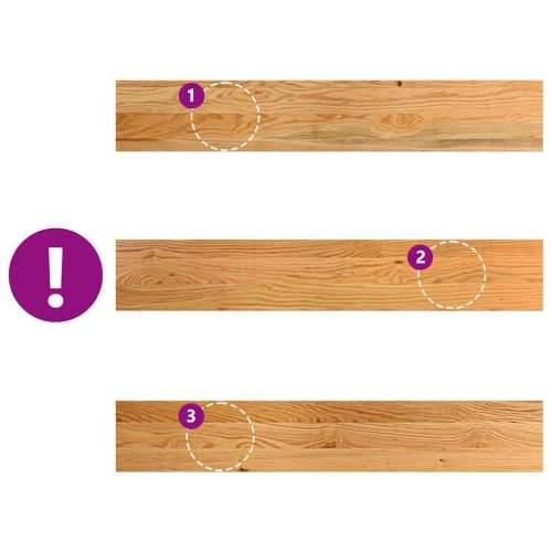 Prozorske klupice 2 kom svijetlosmeđe 90x15x2 cm masivne hrast - Svjetlosmeđa 90 x 15 x 2 cm 1 Cijena