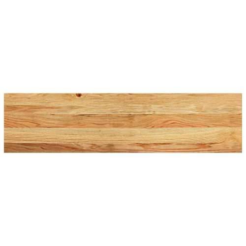 Prozorske klupice 2 kom svijetlosmeđe 100x30x2 cm masivne hrast - Svjetlosmeđa 100 x 30 x 2 cm 1 Cijena
