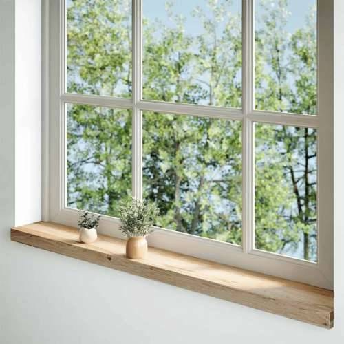 Prozorske klupice 2 kom 140x15x2 cm netretirane masivne hrast - Prirodna 140 x 15 x 2 cm 1 Cijena
