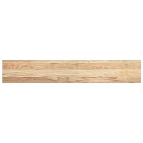 Prozorske klupice 2 kom 120x20x2 cm netretirane masivne hrast - Prirodna 120 x 20 x 2 cm 1 Cijena