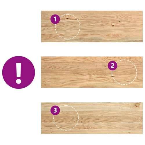 Prozorske klupice 2 kom 80x25x2 cm netretirane masivne hrast - Prirodna 80 x 25 x 2 cm 1 Cijena