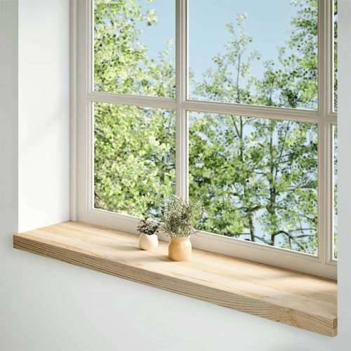 Prozorske klupice 2 kom 120x30x2 cm netretirane masivne hrast - Prirodna 120 x 30 x 2 cm 1 Cijena