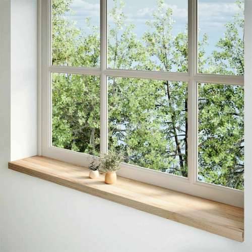 Prozorske klupice 2 kom 160x30x2 cm netretirane masivne hrast - Prirodna 160 x 30 x 2 cm 1 Cijena