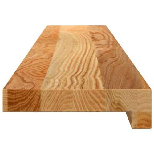 Prozorske klupice 2 kom svijetlosmeđe 100x15x2 cm masivne hrast - Svjetlosmeđa 100 x 15 x 2 cm 1 Cijena
