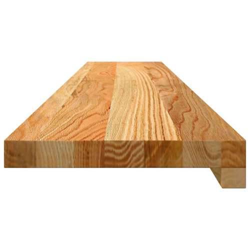 Prozorske klupice 2 kom svijetlosmeđe 110x20x2 cm masivne hrast - Svjetlosmeđa 110 x 20 x 2 cm 1 Cijena