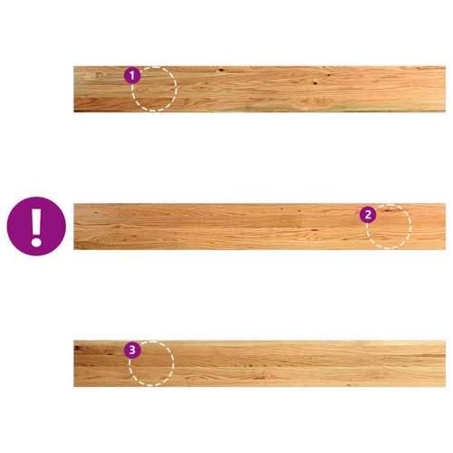 Prozorske klupice 2 kom svijetlosmeđe 160x20x2 cm masivne hrast - Svjetlosmeđa 160 x 20 x 2 cm 1 Cijena