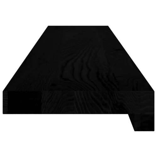 Prozorske klupice 2 kom tamnosmeđe 100x15x2 cm masivne hrast - Tamno smeđa 100 x 15 x 2 cm 1 Cijena