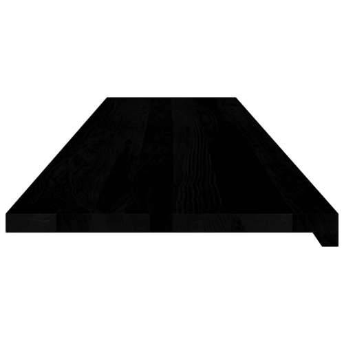 Prozorske klupice 2 kom tamnosmeđe 160x40x2 cm masivne hrast - Tamno smeđa 160 x 40 x 2 cm 1 Cijena