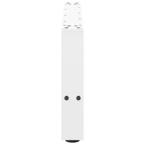 Noge za klub stolić bijele 2 kom 60 x (30-31) cm čelik - Bijela 60 x (30-31) cm 2 1 Cijena