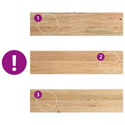 Prozorske klupice 2 kom 80x20x2 cm netretirane masivne hrast - Prirodna 80 x 20 x 2 cm 1 Cijena