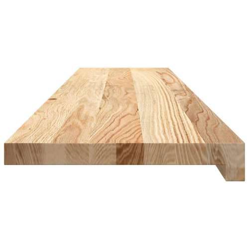 Prozorske klupice 2 kom 110x25x2 cm netretirane masivne hrast - Prirodna 110 x 25 x 2 cm 1 Cijena