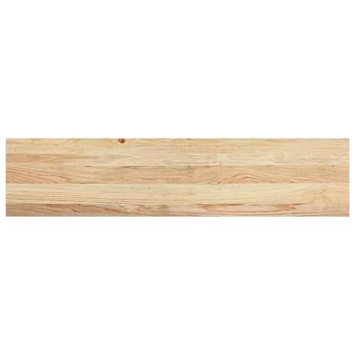 Prozorske klupice 2 kom 110x25x2 cm netretirane masivne hrast - Prirodna 110 x 25 x 2 cm 1 Cijena