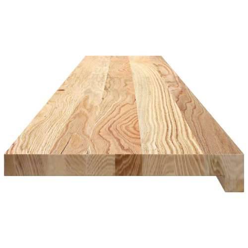 Prozorske klupice 2 kom 140x25x2 cm netretirane masivne hrast - Prirodna 140 x 25 x 2 cm 1 Cijena