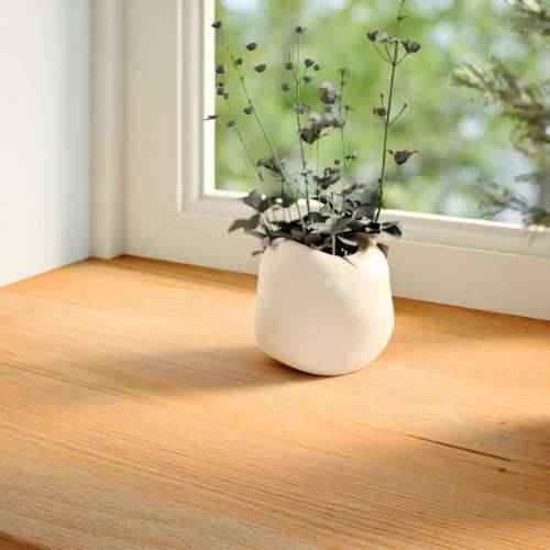 Prozorske klupice 2 kom svijetlosmeđe 80x15x2 cm masivne hrast - Svjetlosmeđa 80 x 15 x 2 cm 1 Cijena