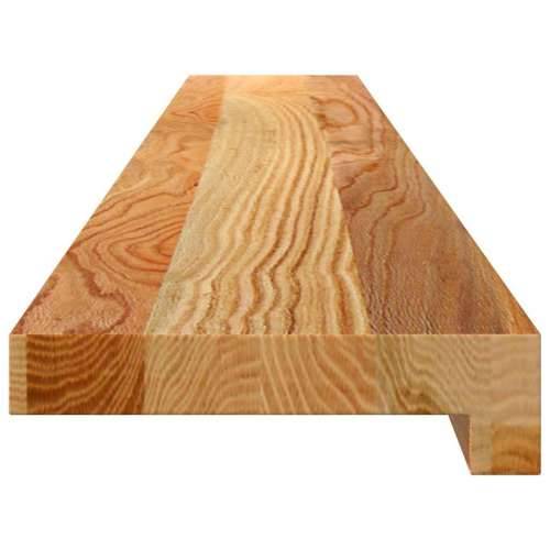 Prozorske klupice 2 kom svijetlosmeđe 120x15x2 cm masivne hrast - Svjetlosmeđa 120 x 15 x 2 cm 1 Cijena