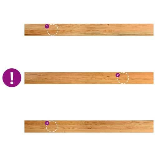 Prozorske klupice 2 kom svijetlosmeđe 160x15x2 cm masivne hrast - Svjetlosmeđa 160 x 15 x 2 cm 1 Cijena