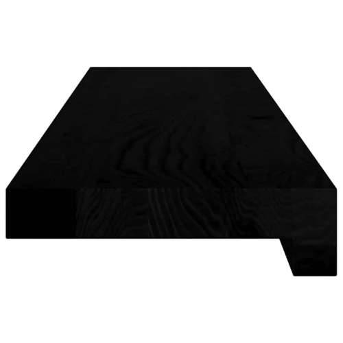 Prozorske klupice 2 kom tamnosmeđe 80x15x2 cm masivne hrast - Tamno smeđa 80 x 15 x 2 cm 1 Cijena