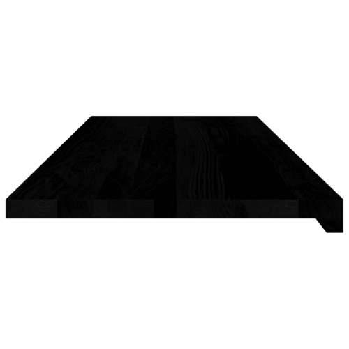 Prozorske klupice 2 kom tamnosmeđe 110x40x2 cm masivne hrast - Tamno smeđa 110 x 40 x 2 cm 1 Cijena