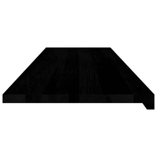 Prozorske klupice 2 kom tamnosmeđe 140x40x2 cm masivne hrast - Tamno smeđa 140 x 40 x 2 cm 1 Cijena