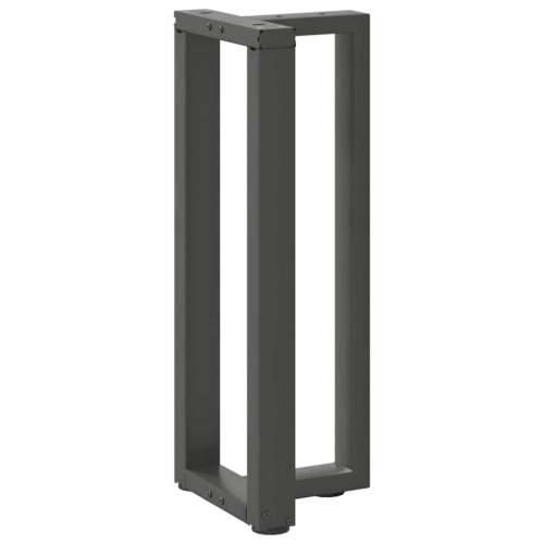 Noge za konzolni stol T-oblika 2 kom antracit 25x28x(72-73) cm čelik - Antracit 25 x 28 x (72-73) cm 2 1 Cijena