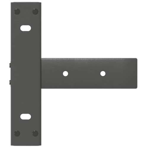 Noge za konzolni stol T-oblika 2 kom antracit 25x28x(72-73) cm čelik - Antracit 25 x 28 x (72-73) cm 2 1 Cijena
