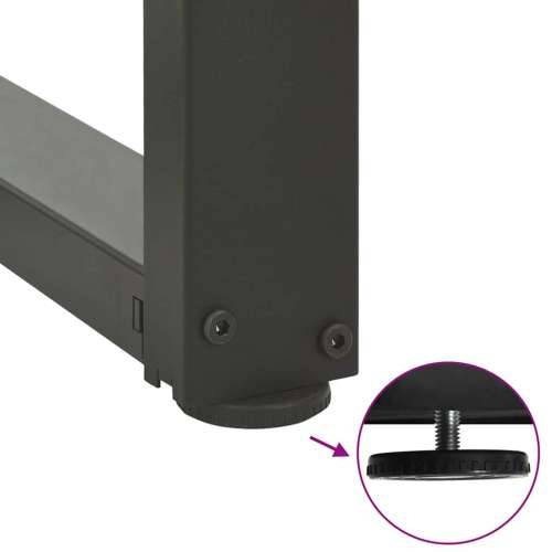 Noge za konzolni stol T-oblika 2 kom antracit 25x28x(72-73) cm čelik - Antracit 25 x 28 x (72-73) cm 2 1 Cijena