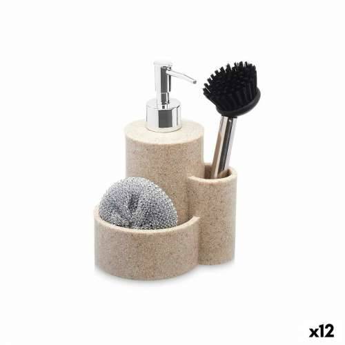 Dozator sapuna za sudoper 2 u 1 Kinvara 92295 Plastika Polirezin 14 x 18,5 x 12 cm Kuhinja (12 kom.) Cijena