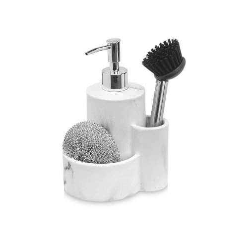 Dozator sapuna za sudoper 2 u 1 Kinvara B5614 Plastika Polirezin 14 x 18,5 x 12 cm Kuhinja (12 kom.) Cijena