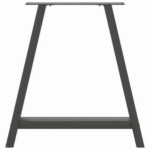 Noge za blagovaonski stol A-oblika 2 kom antracit 80 x (72-73) cm čelik - Antracit 80 x (72-73) cm 1 Cijena