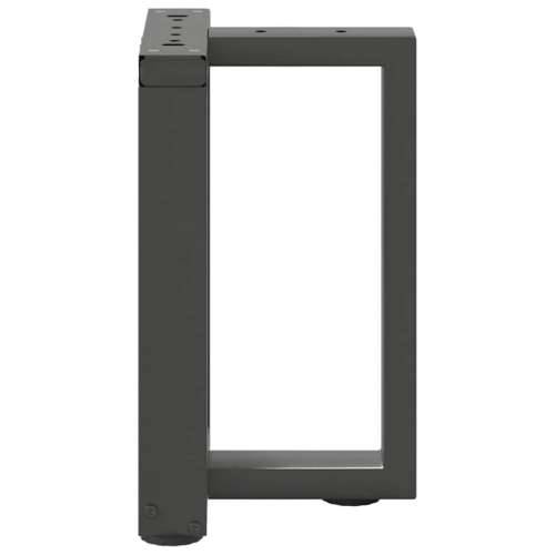 Noge za klub stolić T-oblika 2 kom antracit 28x25x(42-43) cm čelik - Antracit 28 x 25 x (42-43) cm 1 Cijena