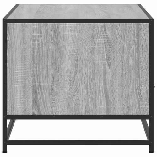 Stolić za kavu siva boja hasta 100x50x45 cm od drva i metala - Sivi hrast sonoma 1 Cijena
