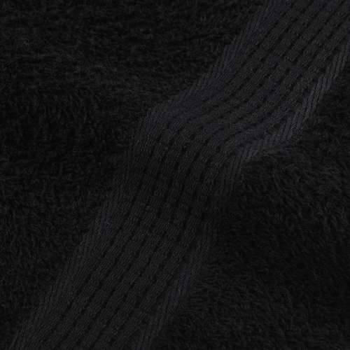 6-dijelni set ručnika crni 360 gsm 100 % pamuk - Crna 1 Cijena