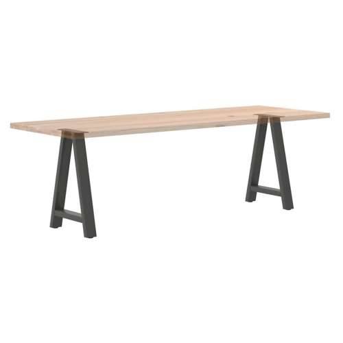 Noge za blagovaonski stol A-oblika 2 kom antracit 60 x (72-73) cm čelik - Antracit 60 x (72-73) cm 1 Cijena