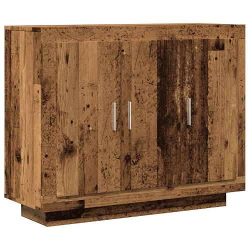 Komoda boja staro drvo 92x35x75 cm od konstruiranog drva - Staro drvo 1 Cijena