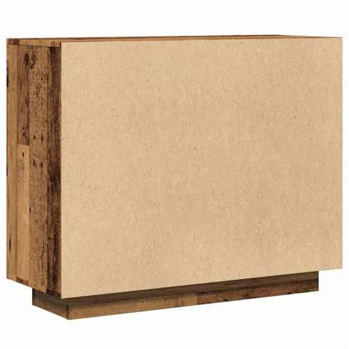 Komoda boja staro drvo 92x35x75 cm od konstruiranog drva - Staro drvo 1 Cijena