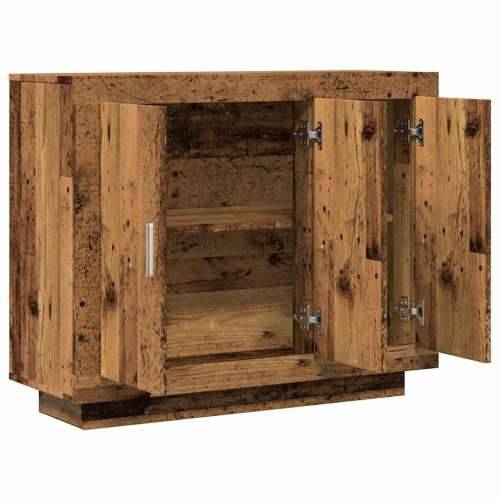 Komoda boja staro drvo 92x35x75 cm od konstruiranog drva - Staro drvo 1 Cijena