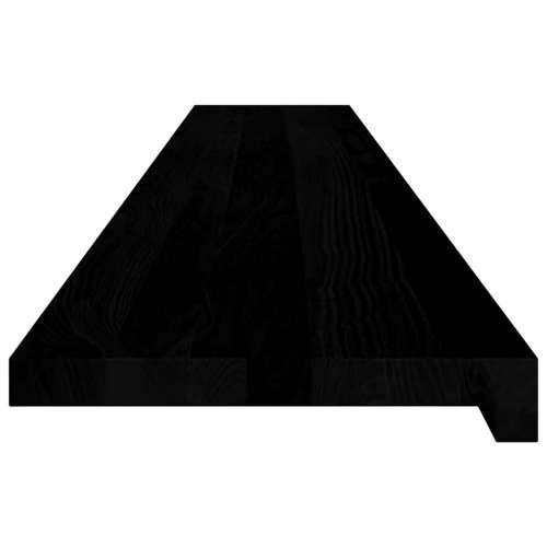 Prozorske klupice 2 kom tamnosmeđe 160x25x2 cm masivne hrast - Tamno smeđa 160 x 25 x 2 cm 1 Cijena