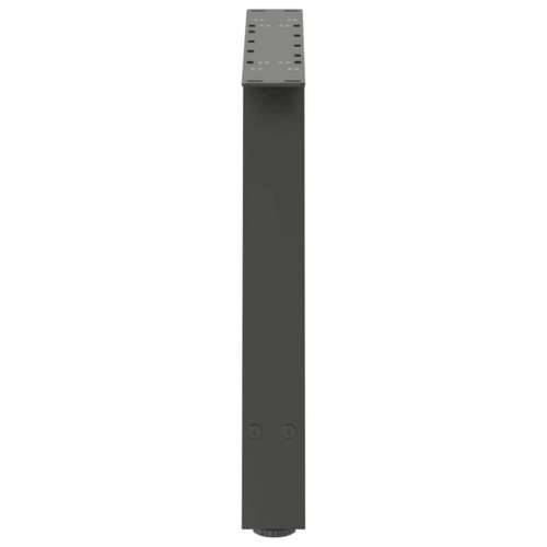 Noge za klub stolić A-oblika 2 kom antracit 70 x (42-43) cm čelik - Antracit 70 x (42-43) cm 1 Cijena