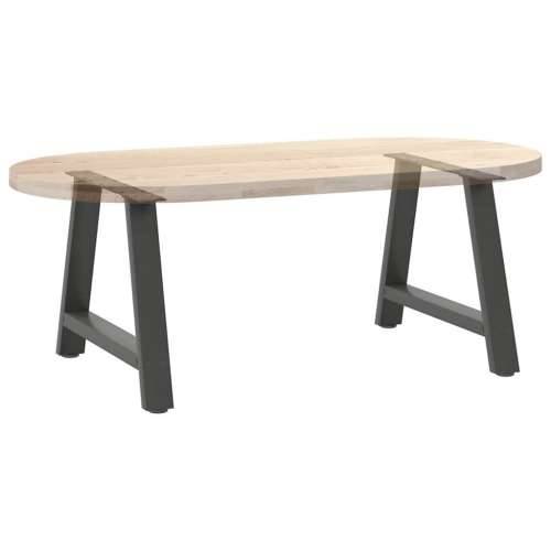 Noge za klub stolić A-oblika 2 kom antracit 70 x (42-43) cm čelik - Antracit 70 x (42-43) cm 1 Cijena