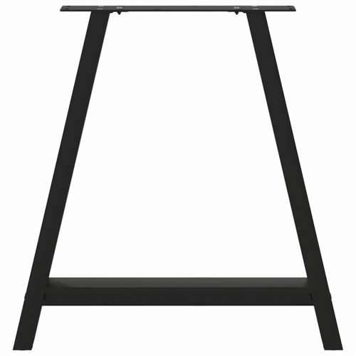 Noge za blagovaonski stol A-oblika 2 kom Crne 80 x (72-73) cm Čelik - Crna 80 x (72-73) cm 1 Cijena