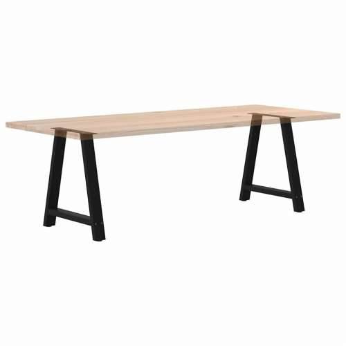 Noge za blagovaonski stol A-oblika 2 kom Crne 80 x (72-73) cm Čelik - Crna 80 x (72-73) cm 1 Cijena
