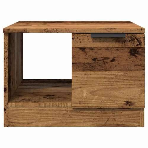Stolić za kavu boja staro drvo 50x50x36 cm konstruiranog drva - Staro drvo 1 Cijena