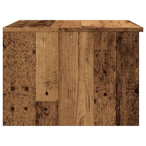 Stolić za kavu boja staro drvo 50x50x36 cm konstruiranog drva - Staro drvo 1 Cijena