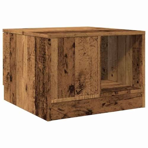 Stolić za kavu boja staro drvo 50x50x36 cm konstruiranog drva - Staro drvo 1 Cijena