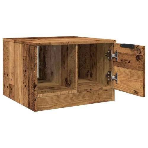 Stolić za kavu boja staro drvo 50x50x36 cm konstruiranog drva - Staro drvo 1 Cijena