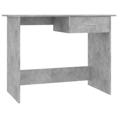 Radni stol siva boja betona 100 x 50 x 76 cm od iverice Cijena